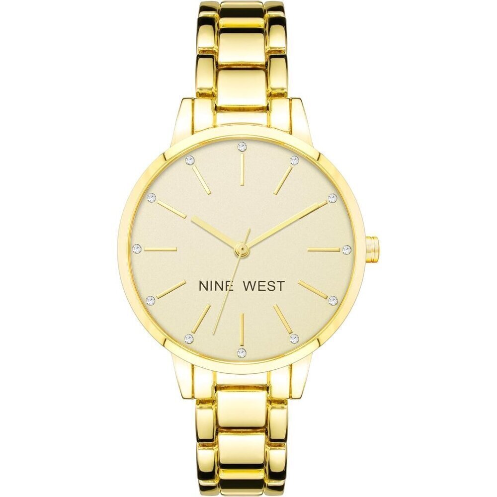 Women's Crystal Accented Bracelet Watch